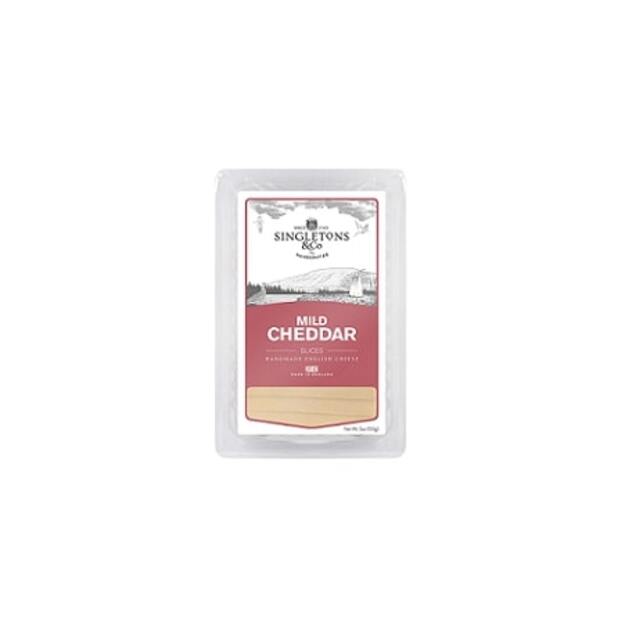 Sūris Mild White Cheddar, pjaustytas, 150 g
