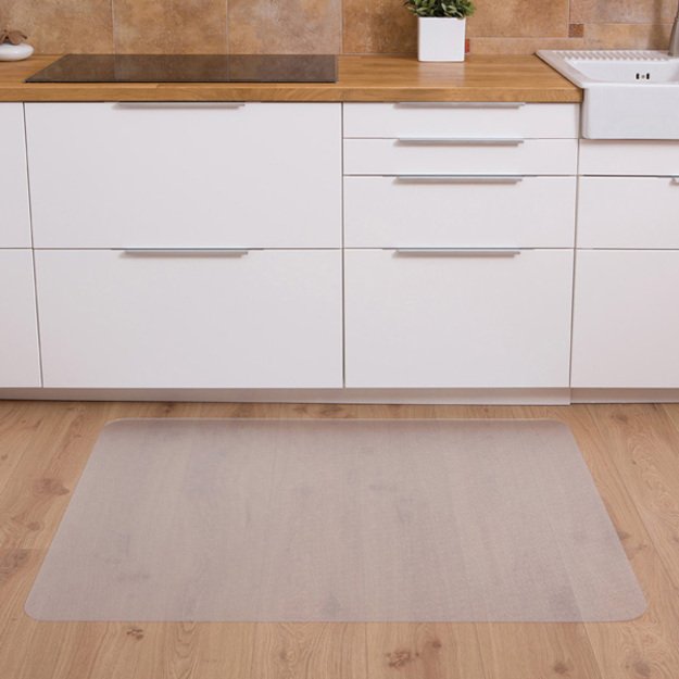 Apsauginis neslystantis kilimėlis po kėde kietai dangai 120x150 cm 2