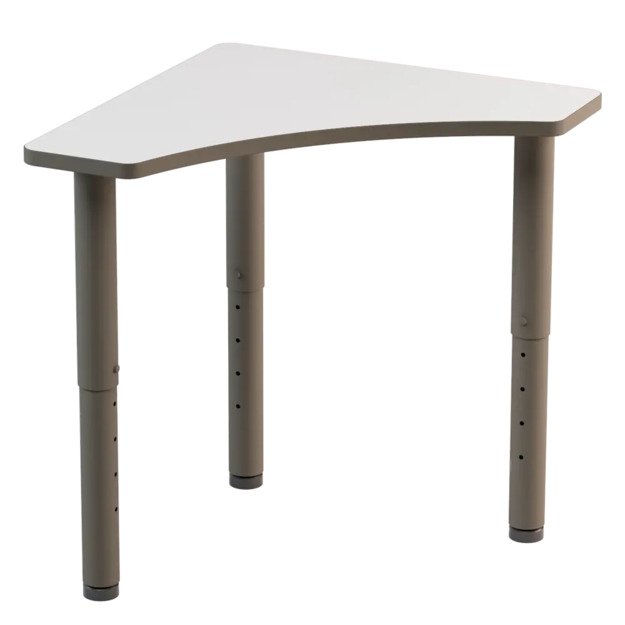 Reguliuojamo aukščio stalas  SPICA 70x70 cm.T2-T6) baltas