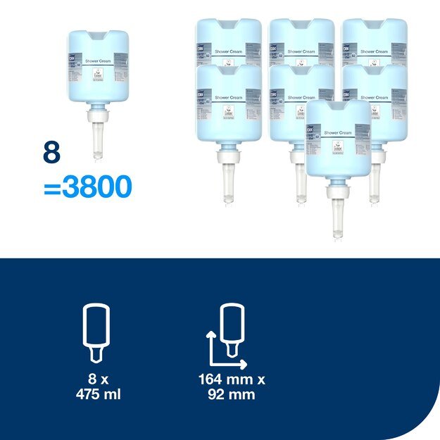Skystas muilas TORK PREMIUM HAIR & BODY 420602 1