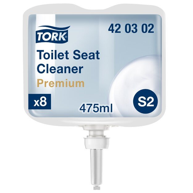 Klozeto sėdynės valiklis TORK PREMIUM, 475 ml 420302 1