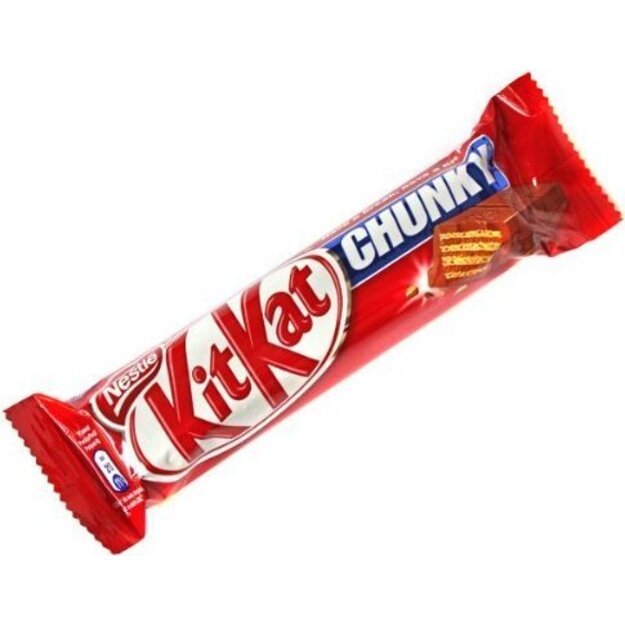 &Scaron;okoladinis batonėlis KIT KAT, Chunky, 40 g