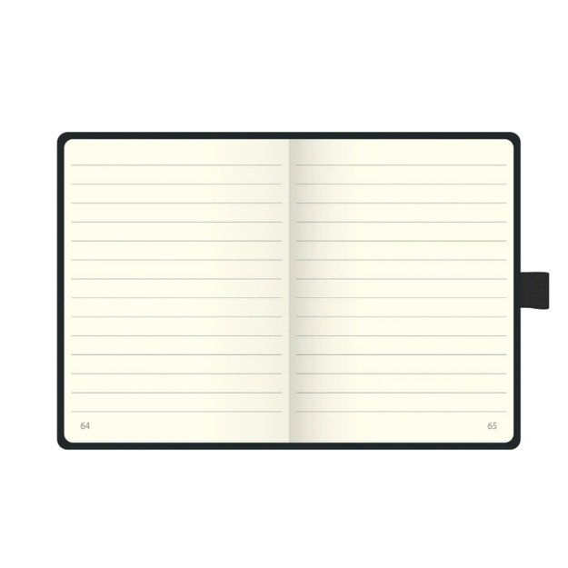 Užra&scaron;ų knygelė Brunnen 96 lapai,  95&times;128 mm, linijomis 1