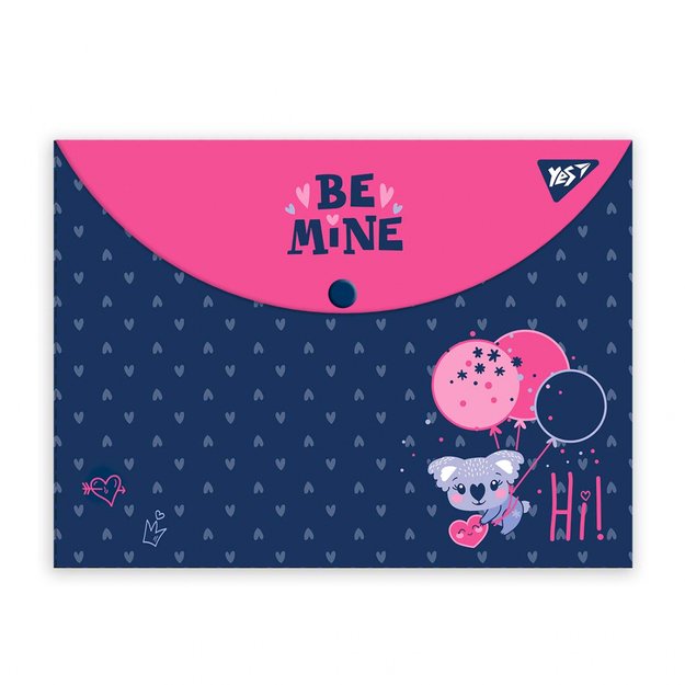 Aplankas (vokas) su spaustuku YES  Hi, koala! , A4