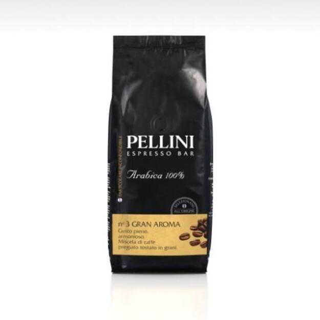 Kavos pupelės PELLINI Gran Aroma, 1kg