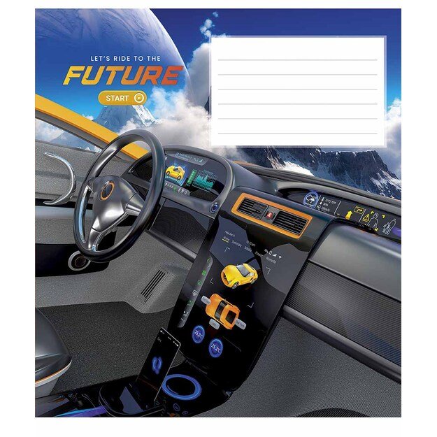 Sąsiuvinis Schoolboy, 24 lapų, langeliais, B5,  60 gsm