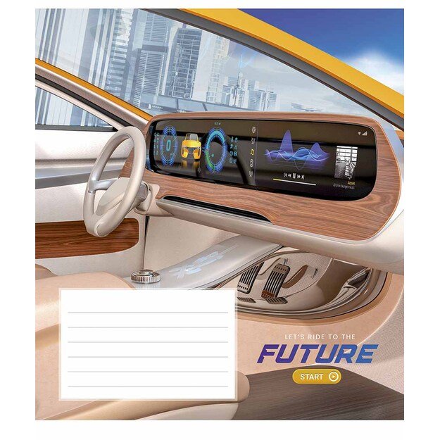 Sąsiuvinis Schoolboy, 24 lapų, langeliais, B5,  60 gsm 2