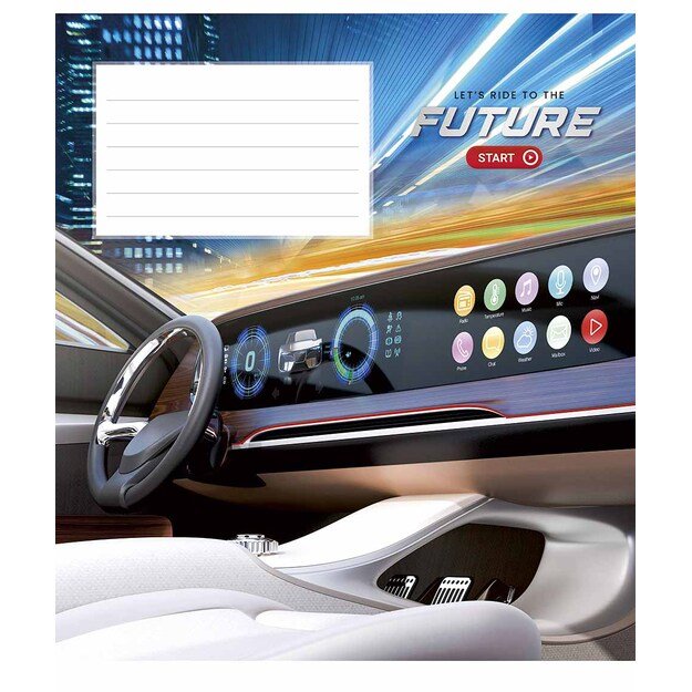 Sąsiuvinis Schoolboy, 24 lapų, langeliais, B5,  60 gsm 3