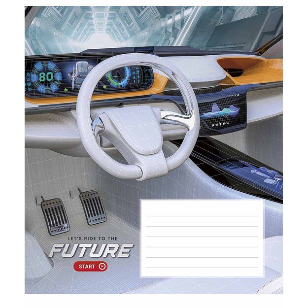 Sąsiuvinis Schoolboy, 24 lapų, langeliais, B5,  60 gsm 1