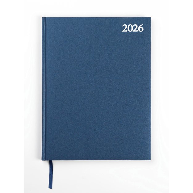 Kalendorius STANDARD 2026, PVC, A4, mėlyna (Baltic)