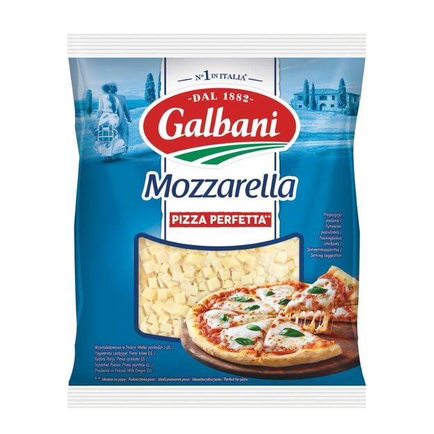 Sūris Mozzarella, GALBANI, kubeliais, 20% rieb.,150 g