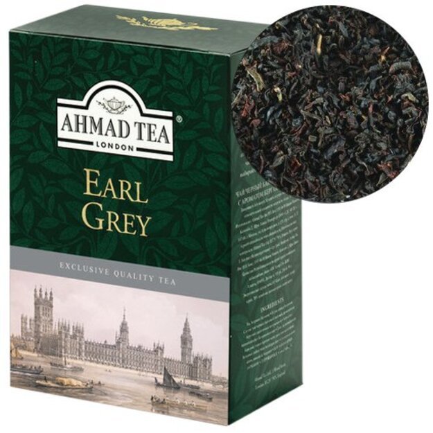 Juodoji arbata AHMAD EARL GREY, 100g, biri