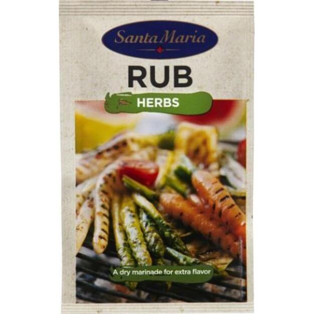 Prieskoniai marinavimui su prieskoninėmis žolelėmis BBQ Rub Herbs, 22 g
