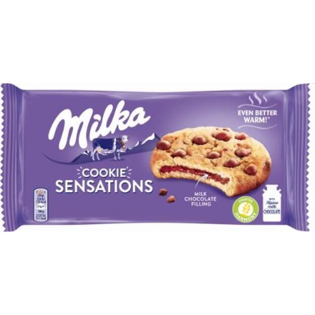 Sausainiai MILKA, su &scaron;okolado įdaru, 156 g 1