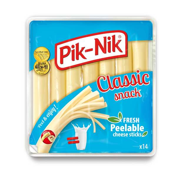 Šviežios plėšomos sūrio dešrelės PIK-NIK, 40%, 280g