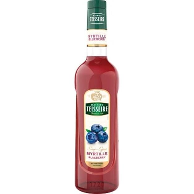 Sirupas TEISSEIRE, mėlynių, 0,7 l
