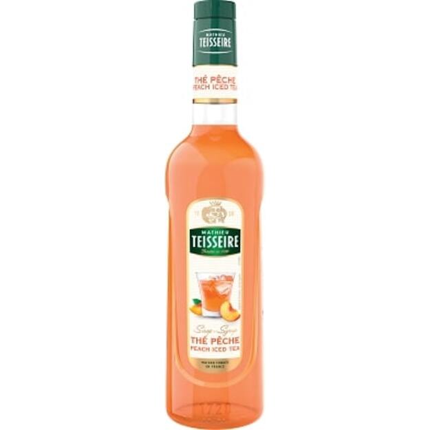 Sirupas TEISSEIRE Peach Iced Tea, 0,7 l
