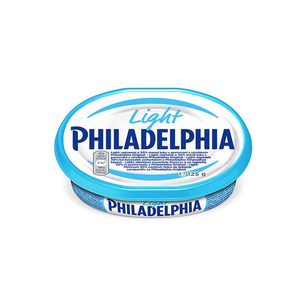 Tepamas var&scaron;kės sūris PHILADELPHIA, light, 125 g