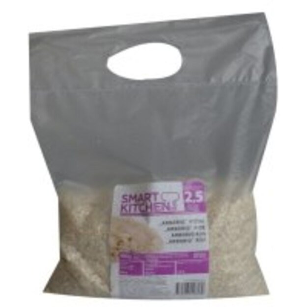 Apvalieji ryžiai SMART KITCHEN Arborio, fasuoti, 2,5 kg