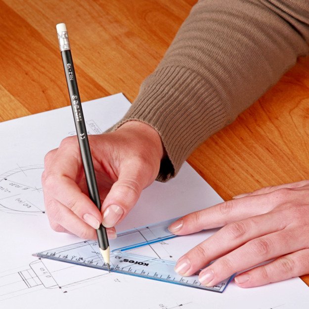 Pieštukas KORES GRAFITO 1