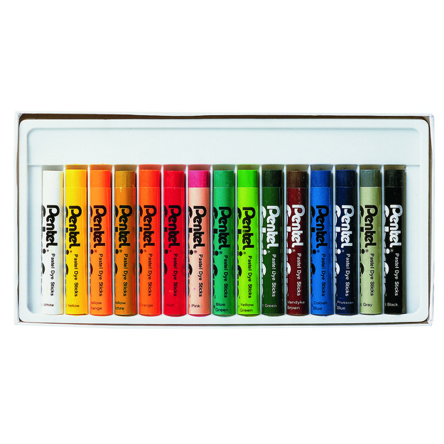 Pastelės audiniams PENTEL ARTS PTS 15 spalvos 4