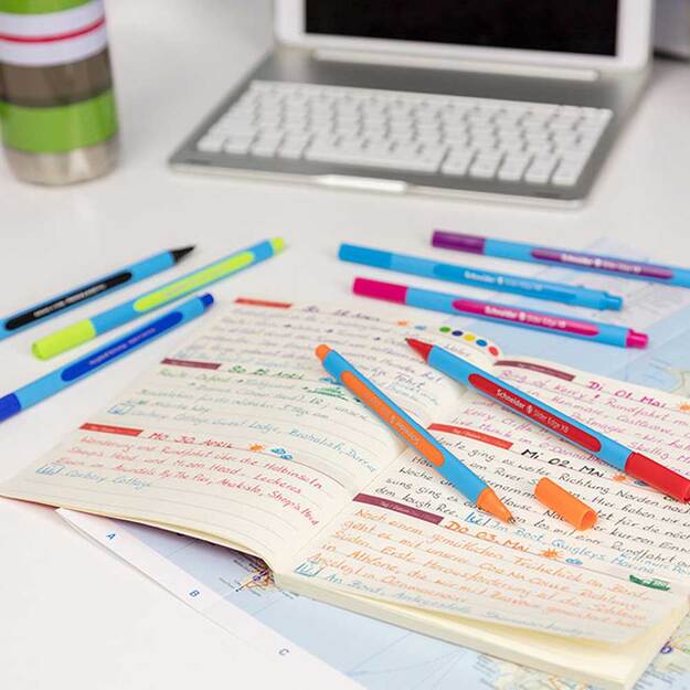 Rašiklis Schneider SLIDER EDGE XB mėlynas 1,4mm 4