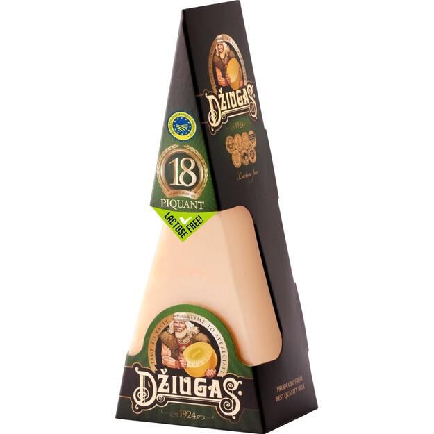 Sūris DŽIUGAS Piquant, 18 mėn., 40% RSM, 180 g
