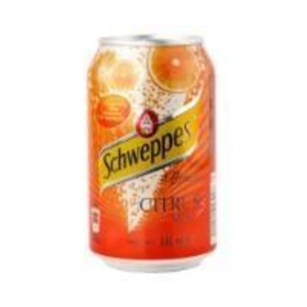 Gazuotas gaivusis gėrimas SCHWEPPES Citrus Mix, 0,33 l, skardinė D
