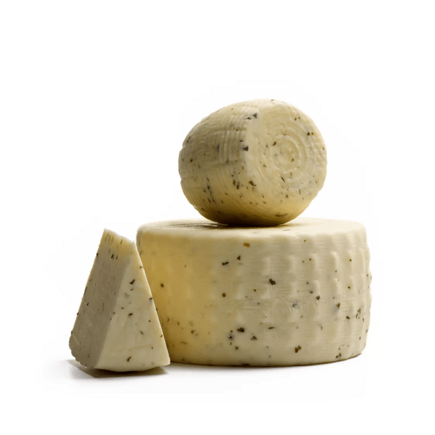 Karvės pieno sūris CACIOTTA Bigonda, su žolelėmis, RSM 42%, 200 g 1