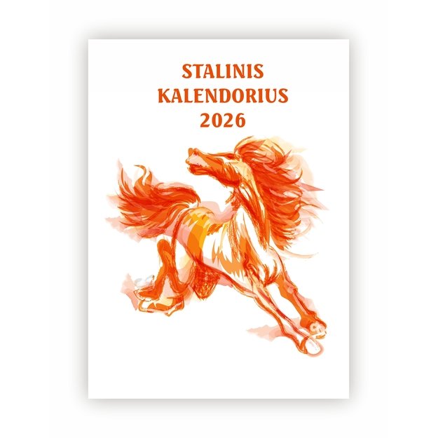 Stalo kalendorius  2026