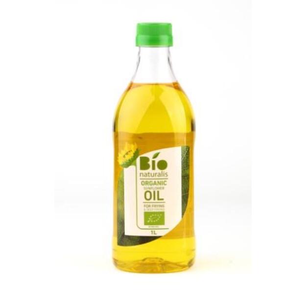 Ekologiškas saulėgrąžų aliejus, nerafinuotas, BIONATURALIS, 1 l LT-EKO-001 1