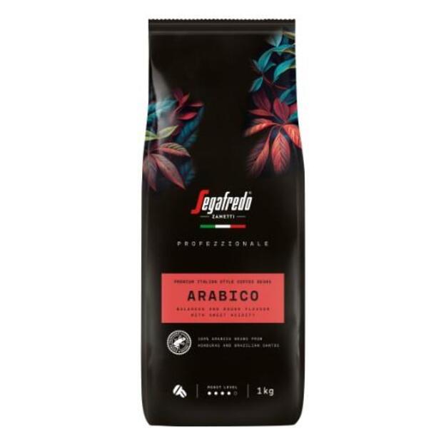 Kavos pupelės SEGAFREDO Arabico, 1 kg