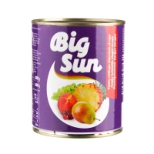 Vaisių kokteilis BIG SUN, 820 g / 500 g