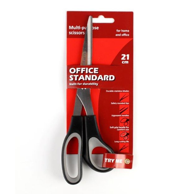 Žirklės OFFICE STANDARD COMFORT, 21 cm 1