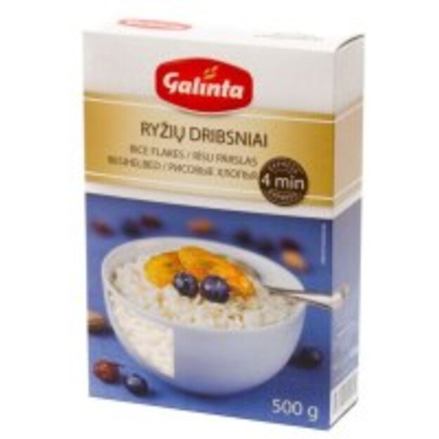 Ryžių dribsniai GALINTA EKSTRA, 500 g