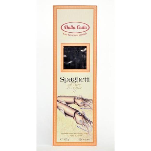 Makaronai spageti su sepijų rašalu, 500 g