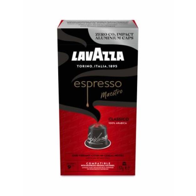 Kavos kapsulės LAVAZZA Espresso Classico, 10vnt