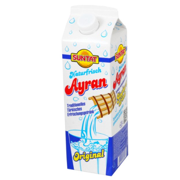 Turkiško jogurto gaivusis gėrimas SUNTAT AYRAN, 1000ml