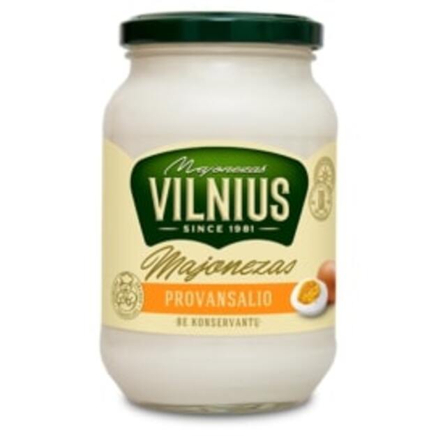 Majonezas VILNIUS Provansalio, 35% 475ml/430g