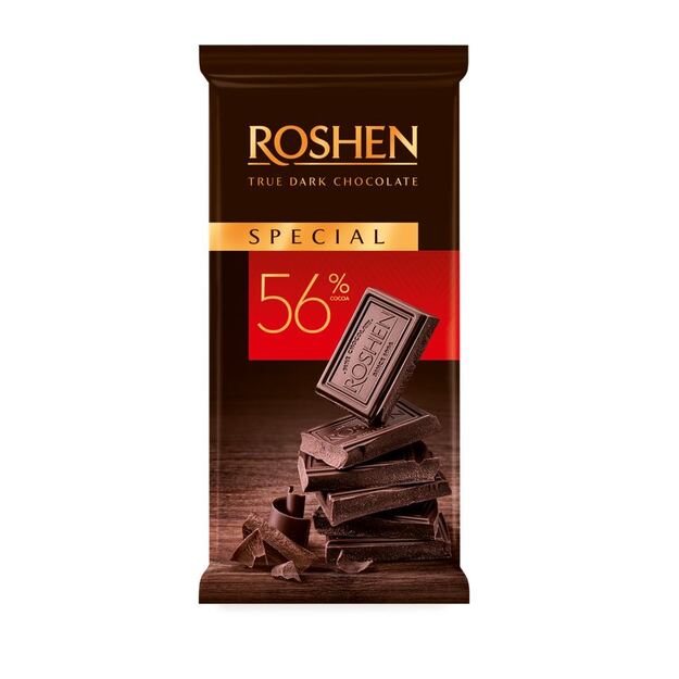 Juodasis šokoladas ROSHEN Special, 85 g