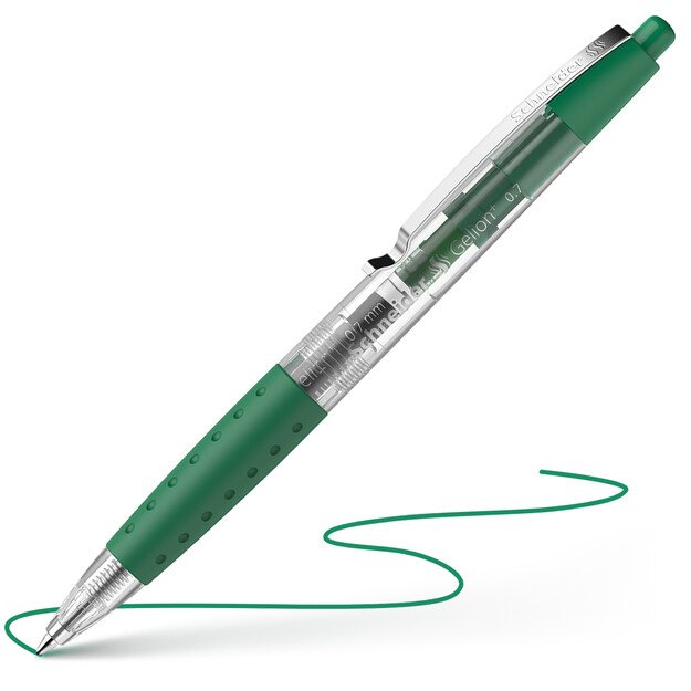 Automatinis ra&scaron;iklis SCHNEIDER GELION 1, 0,7/0,4 mm, žalia 6