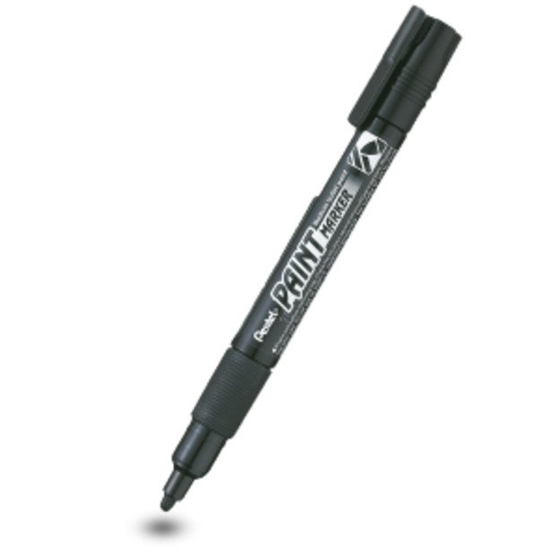 Permanentinių žymeklių rinkinys PENTEL, 4 mm, 4 vnt. 9