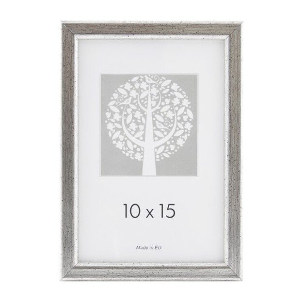 Nuotraukų rėmelis, plastikinis, A6, 10 x 15 cm, vintažinis sidabro sp.