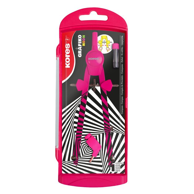 Skriestuvas KORES Grafiko Neon, su grafito dėžute 3