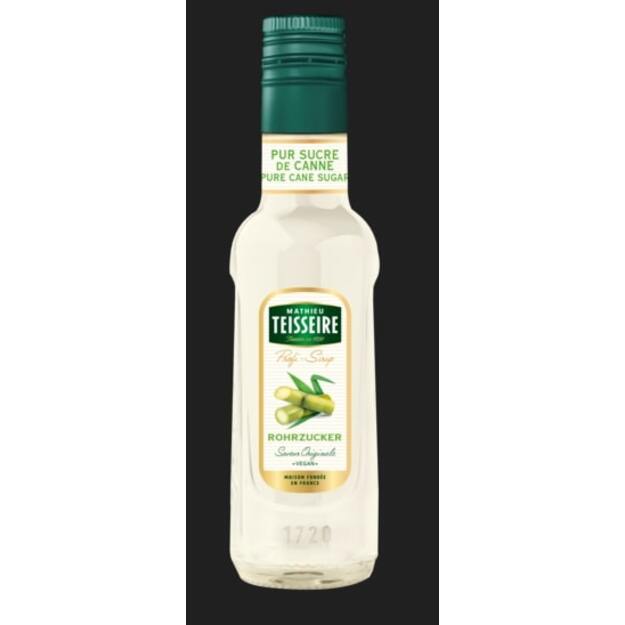 Sirupas TEISSEIRE, cukranendrių cukraus skonio, 0,25 l