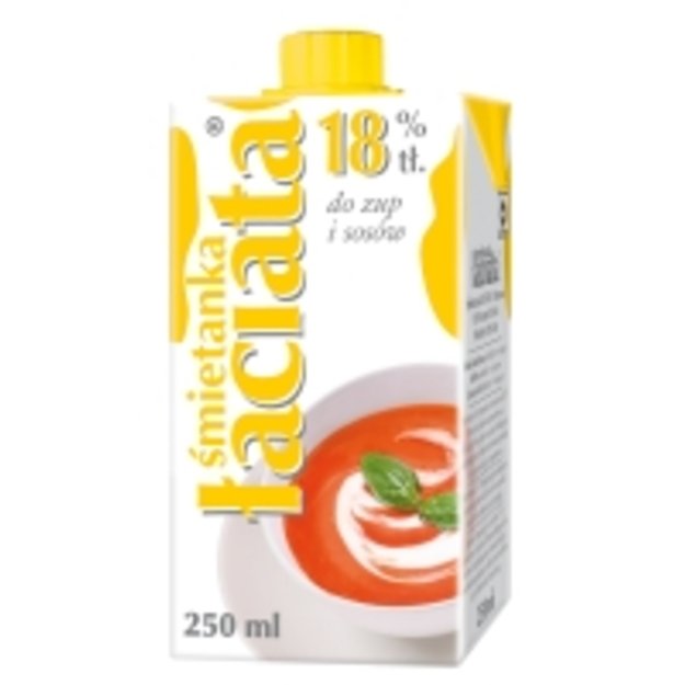 Grietinėlė padažams, LACIATE, 18%, 250 ml