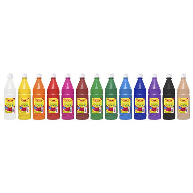 Skystas guašas buteliuke JOVI 1000 ml, juoda sp. 3