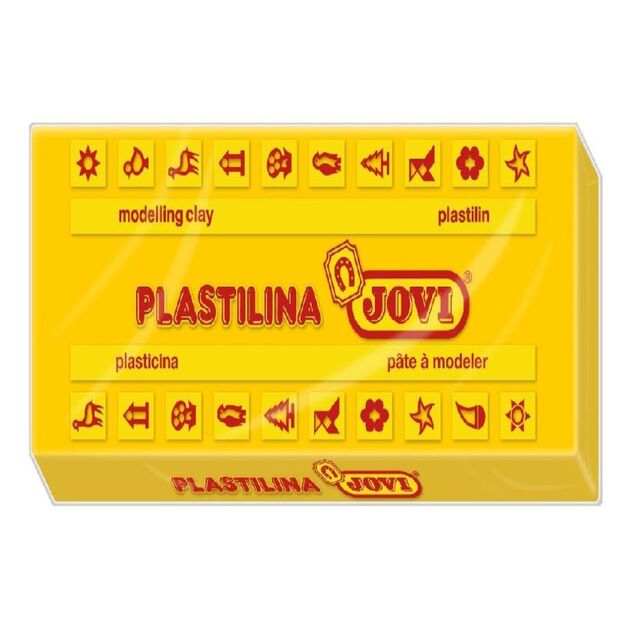 Plastilinas JOVI, 350g. tamsiai geltonos sp. 1