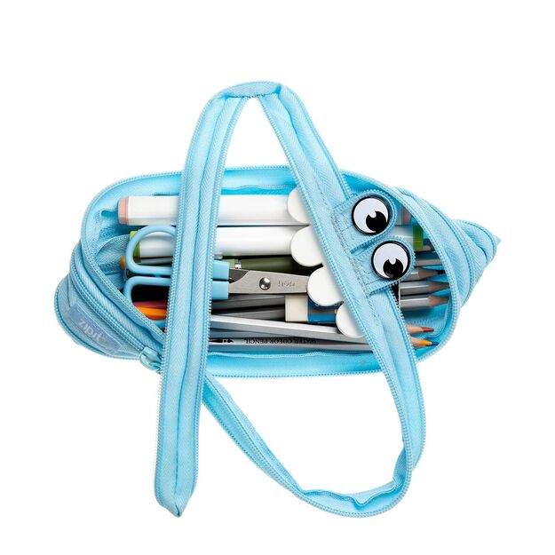 Penalas-pieštukinė ZIPIT Gorge Monster Pouch, GO-1, Mėlyna 2