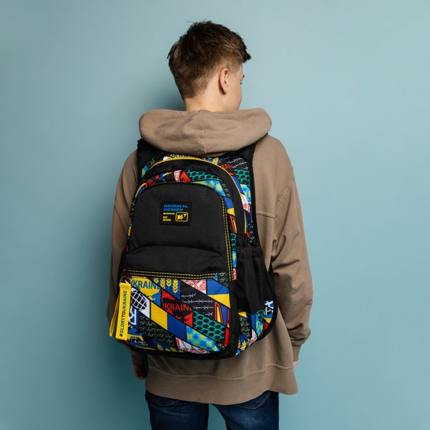 Kuprinė YES T-133 Glory to Ukraine, juoda 4